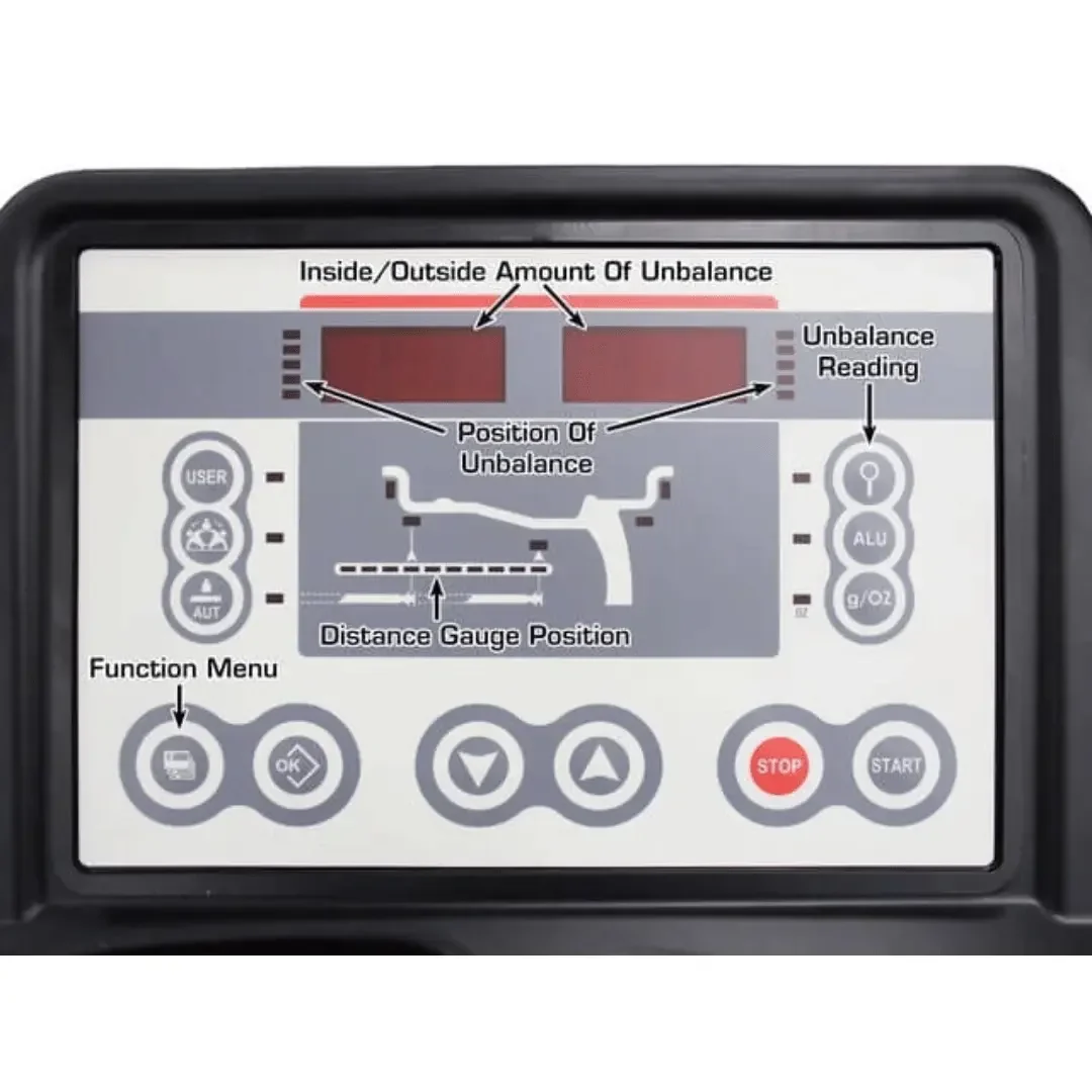 Altas Platinum PWB50 Premium 2D Computer Wheel Balancer - Image 7