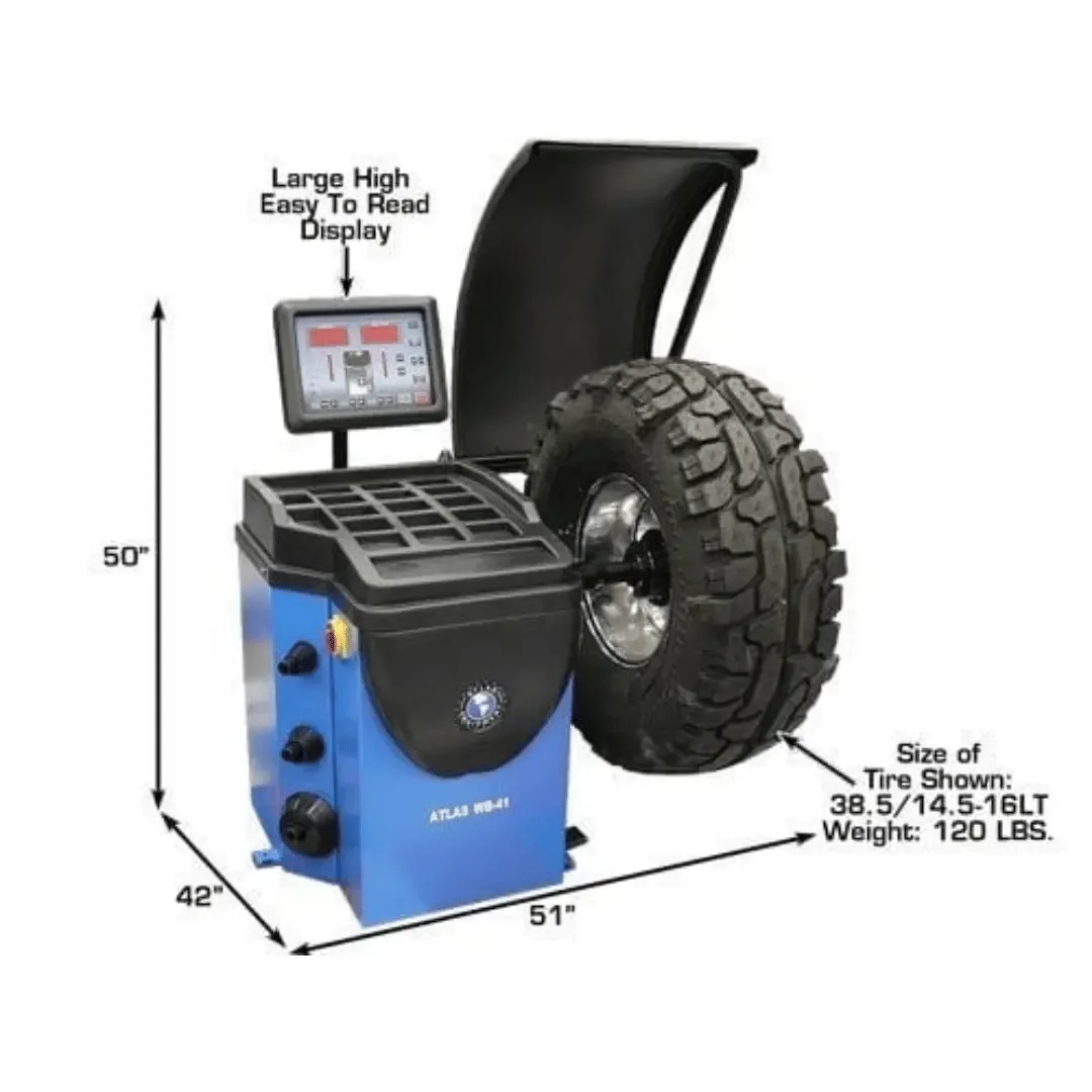 Altas WB41 Computerized Wheel Balancer - Image 4