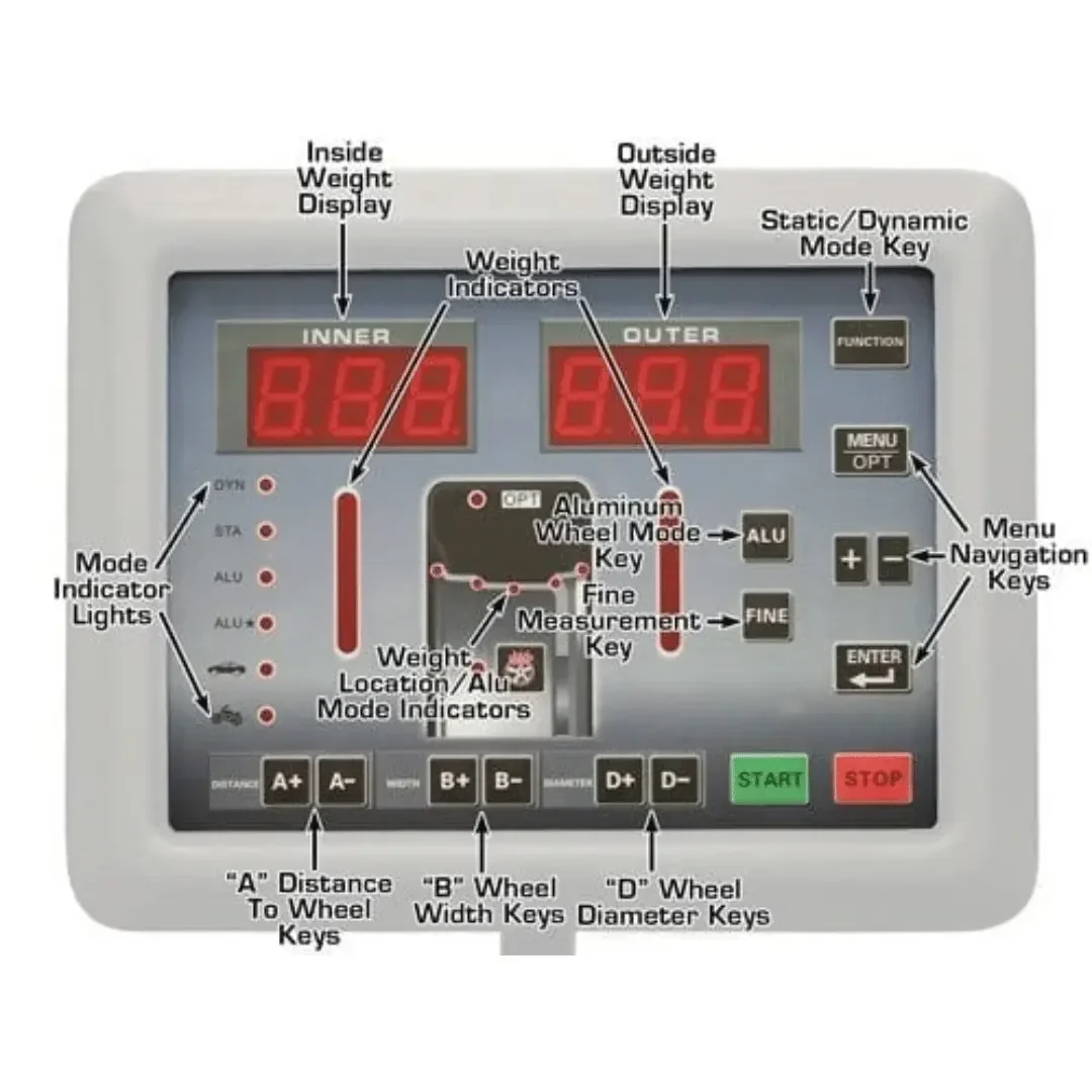 Altas WB41 Computerized Wheel Balancer - Image 7