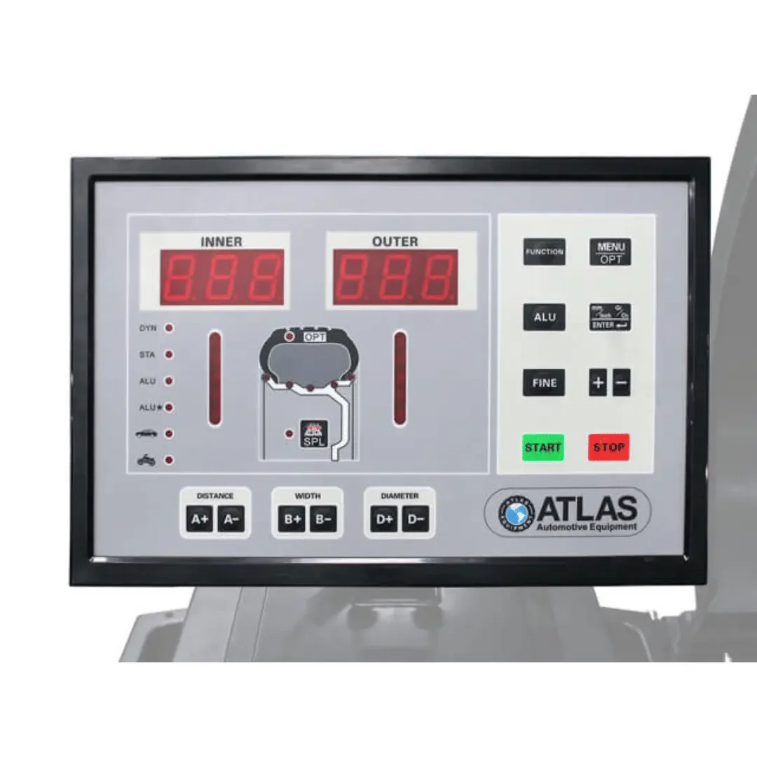 Altas WB49-2 Premium 2D Computer Wheel Balancer - Image 9