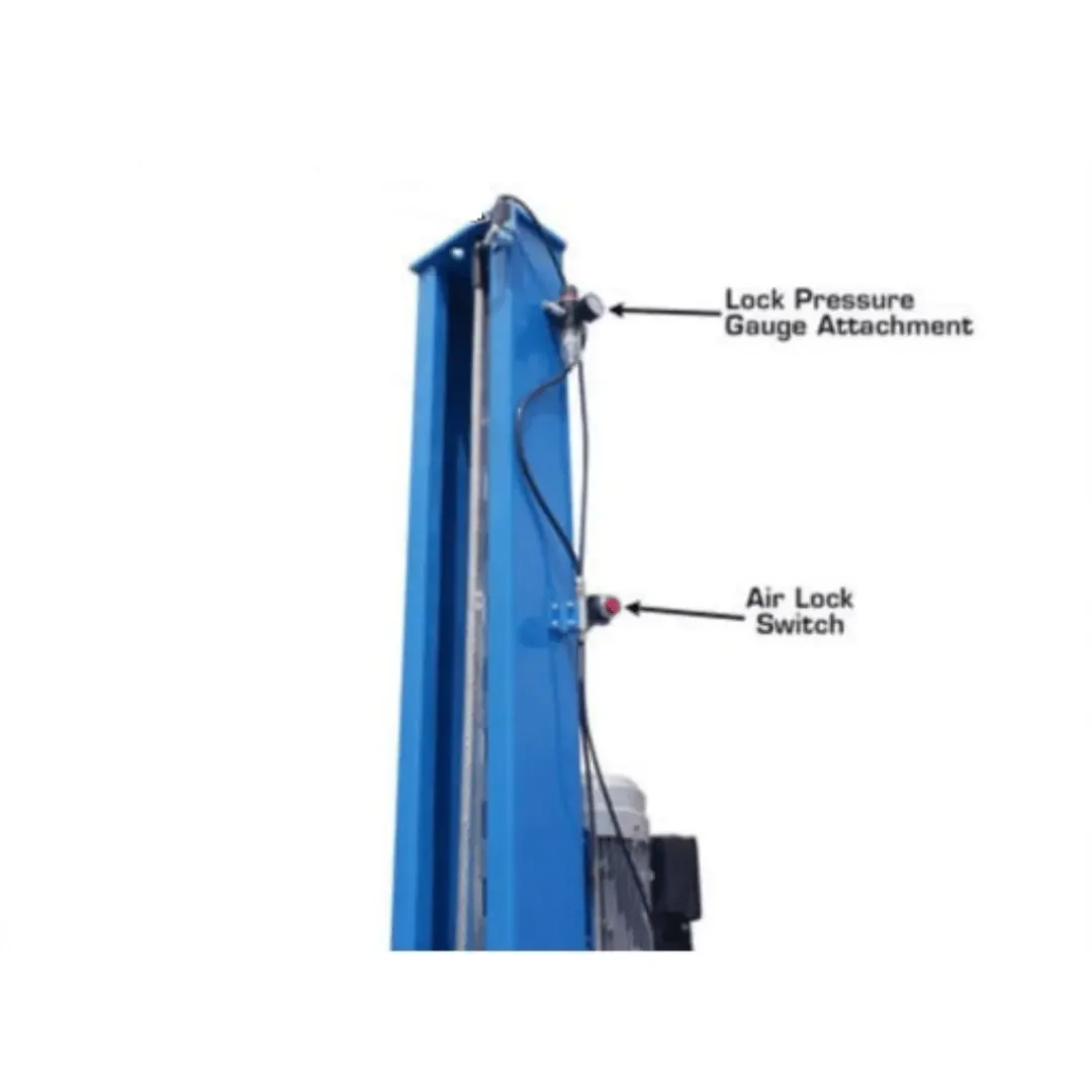 Atlas 412 12,000 lb Commercial 4-Post Lift + RJ6 Jacks Combo - Image 9