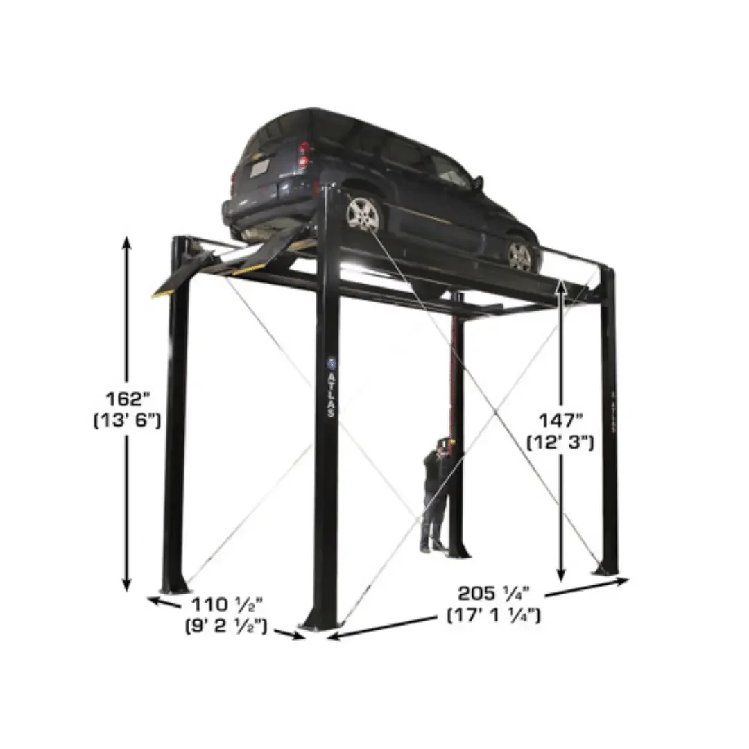 Atlas Garage PRO7000ST Super Tall 7,000 lb. 4-Post Lift - Image 5