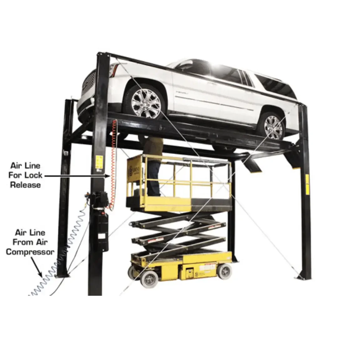 Atlas Garage PRO7000ST Super Tall 7,000 lb. 4-Post Lift - Image 8