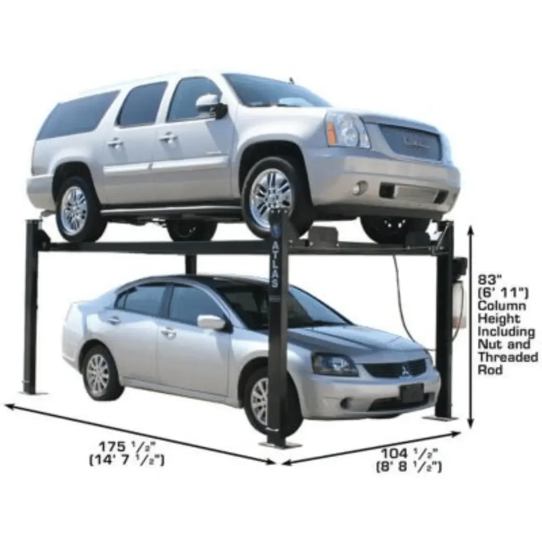 Atlas PRO8000 Portable 8,000 lb. Capacity 4-Post Car Lift - Image 3