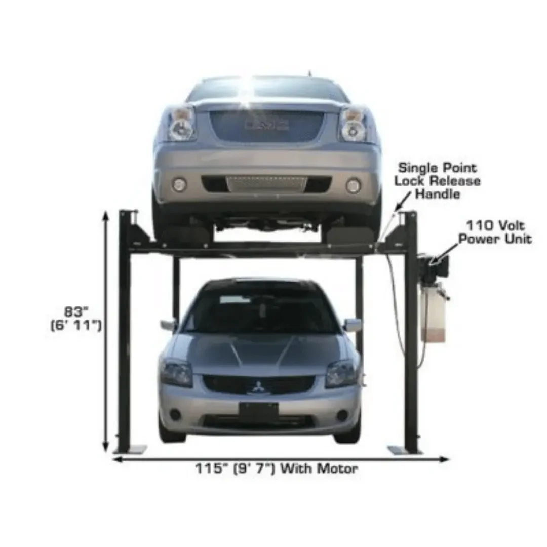 Atlas PRO8000 Portable 8,000 lb. Capacity 4-Post Car Lift - Image 5