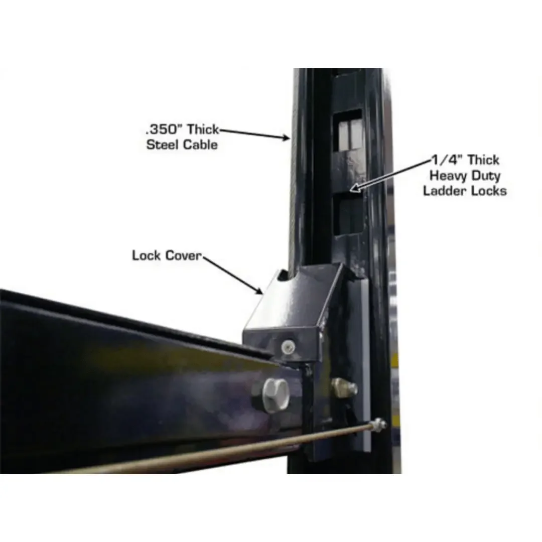 Atlas 8,000 lb. PRO8000EXT Extra Tall 4 Post Portable Car Lift - Image 12