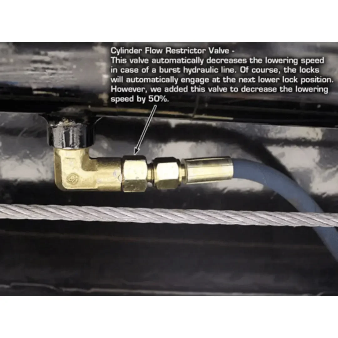 Atlas 8,000 lb. PRO8000EXT Extra Tall 4 Post Portable Car Lift - Image 14