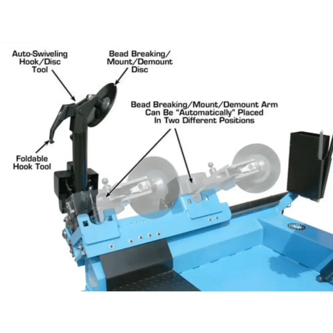 Atlas TTC306 Deluxe Automated Large Truck Tire Changer - Image 12