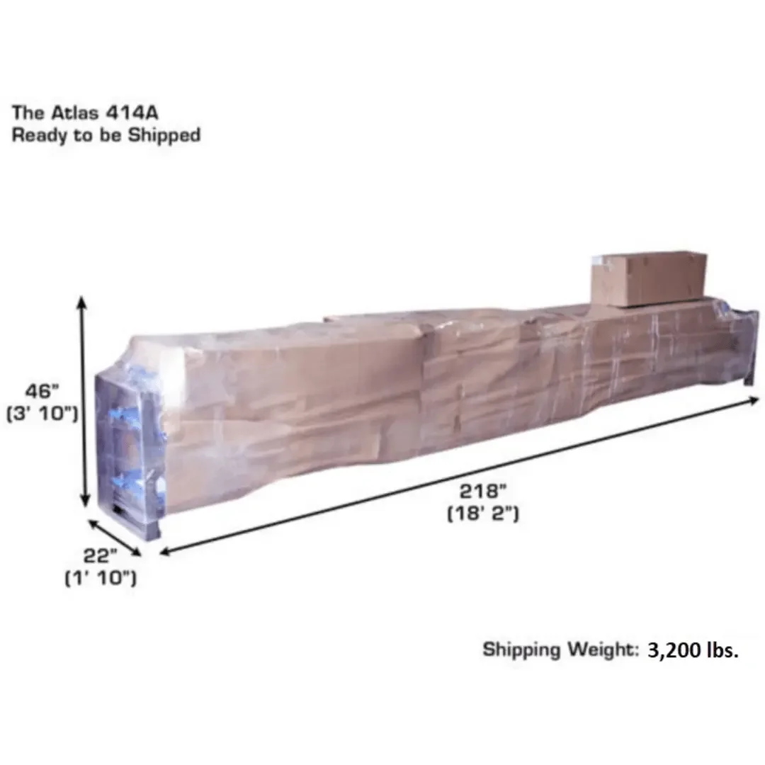 Atlas 414A Alignment Lift + RJ8 Rolling Jack Combo - Image 28