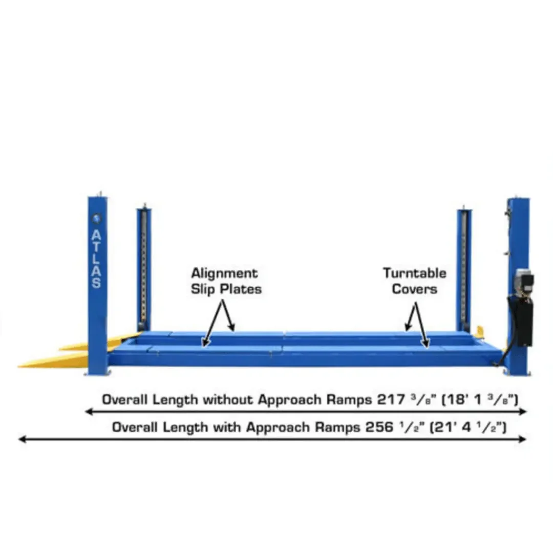 Atlas 414A Alignment Lift + RJ8 Rolling Jack Combo - Image 8