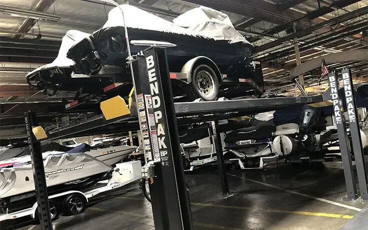 BendPak HD-7500BLX 7,500 lb. 4 Post Vehicle And Boat Storage Lift - Image 3