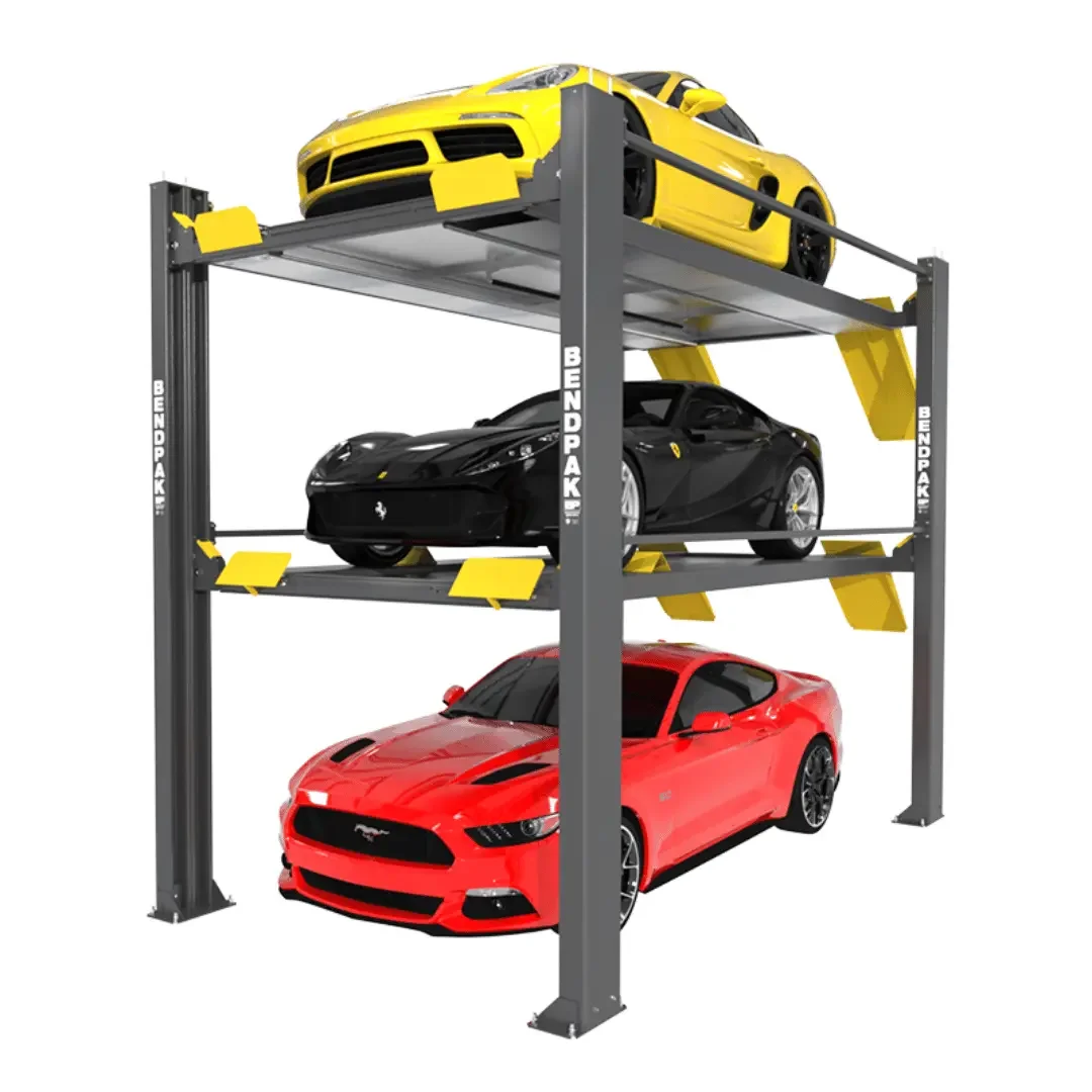 Three Level BendPak Parking Lift HD-973P 9,000 and 7,000 Lb. Capacity - Image 3