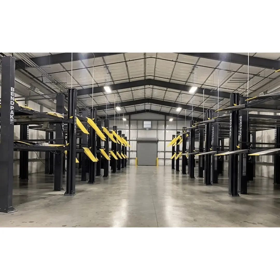 BendPak HD-973PX 9,000 and 7,000 Lb. Capacity Three-Level Parking Lift - Image 9