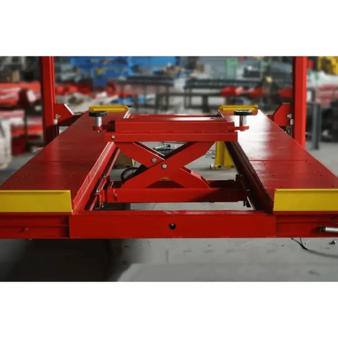 Katool KT-4H150 15,000 lbs 4 Post Alignment Lift With Rolling Jack - Image 4