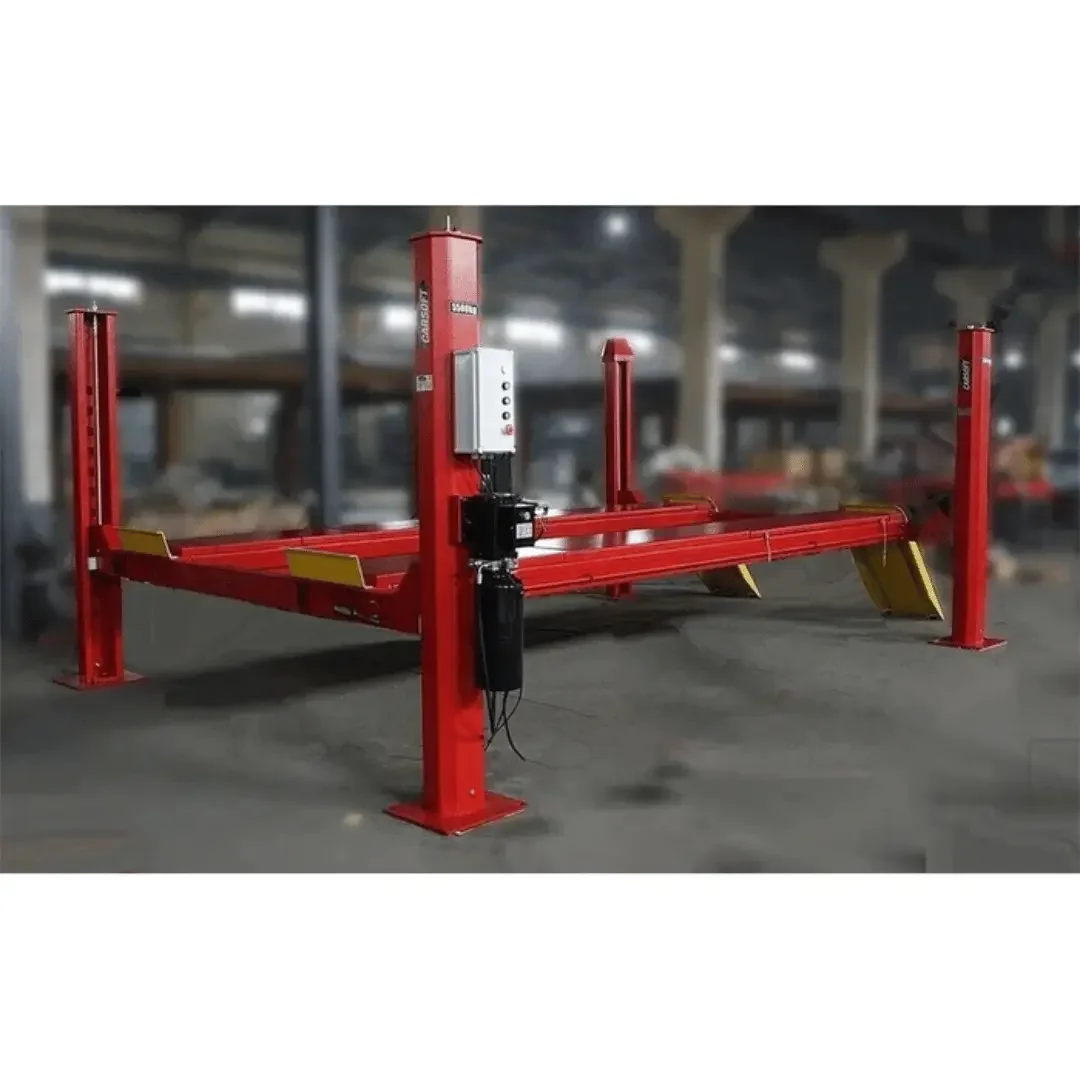 Katool KT-4H150 15,000 lbs 4 Post Alignment Lift With Rolling Jack - Image 5