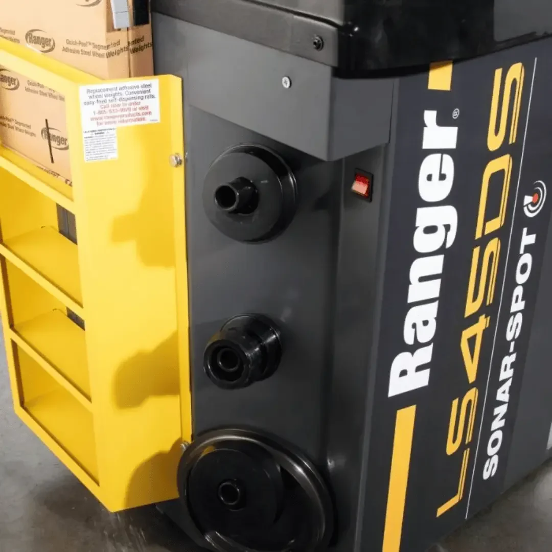 Ranger LS45DS Sonar 3D Laser-Spot™ Wheel Balancer / Includes Flange Press Plate / 208-240V - Image 7