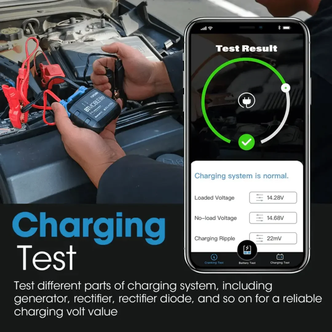 Topdon USA BTMobile Lite 12V Wireless Battery & System Tester - Image 4