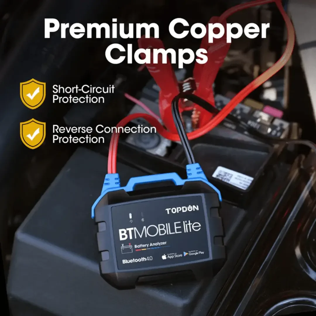 Topdon USA BTMobile Lite 12V Wireless Battery & System Tester - Image 8