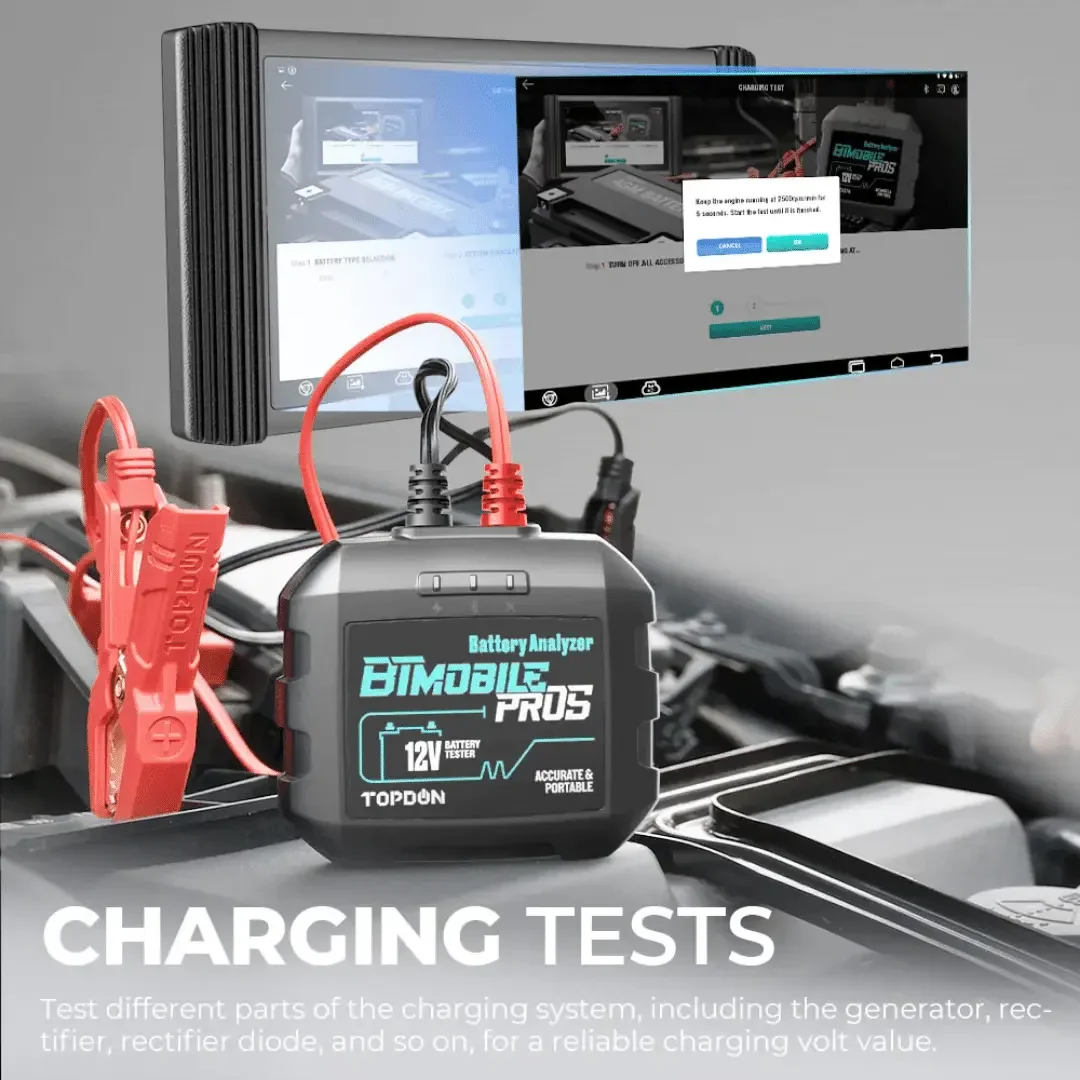 Topdon USA BTMobile ProS 12V Wireless Battery Analyzer - Image 7