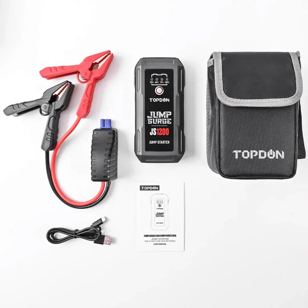Topdon USA JumpSurge1200 12V Jump Starter & Power Bank - Image 9