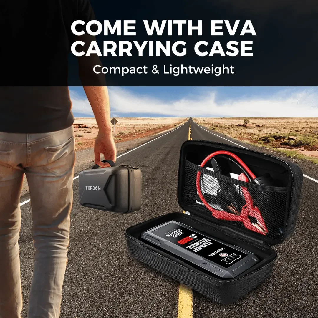 Topdon USA JumpSurge2000 12V Jump Starter & Power Bank - Image 7