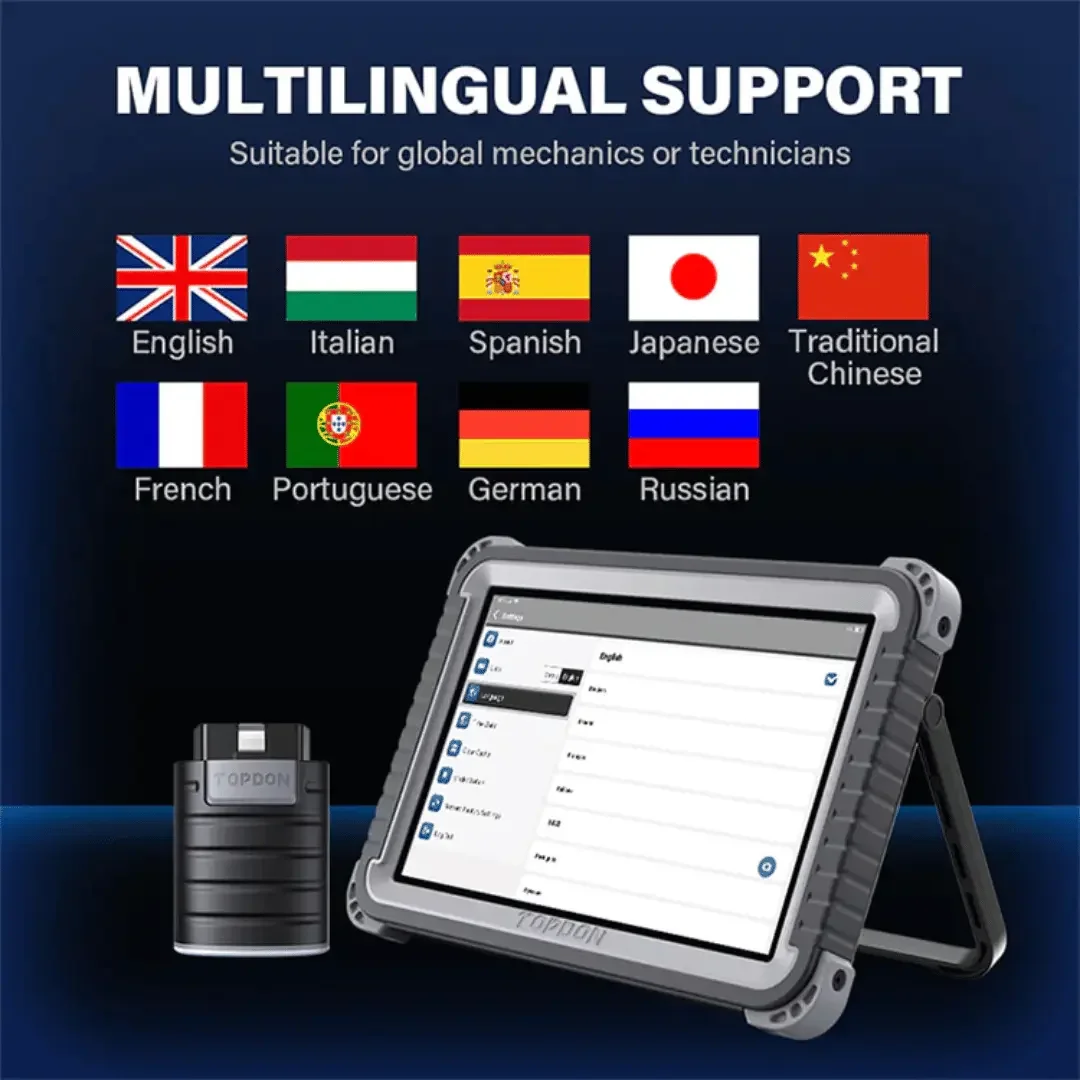 TOPDON USA Phoenix Plus Advanced Intelligent Diagnostic Scaner Tool - Image 10