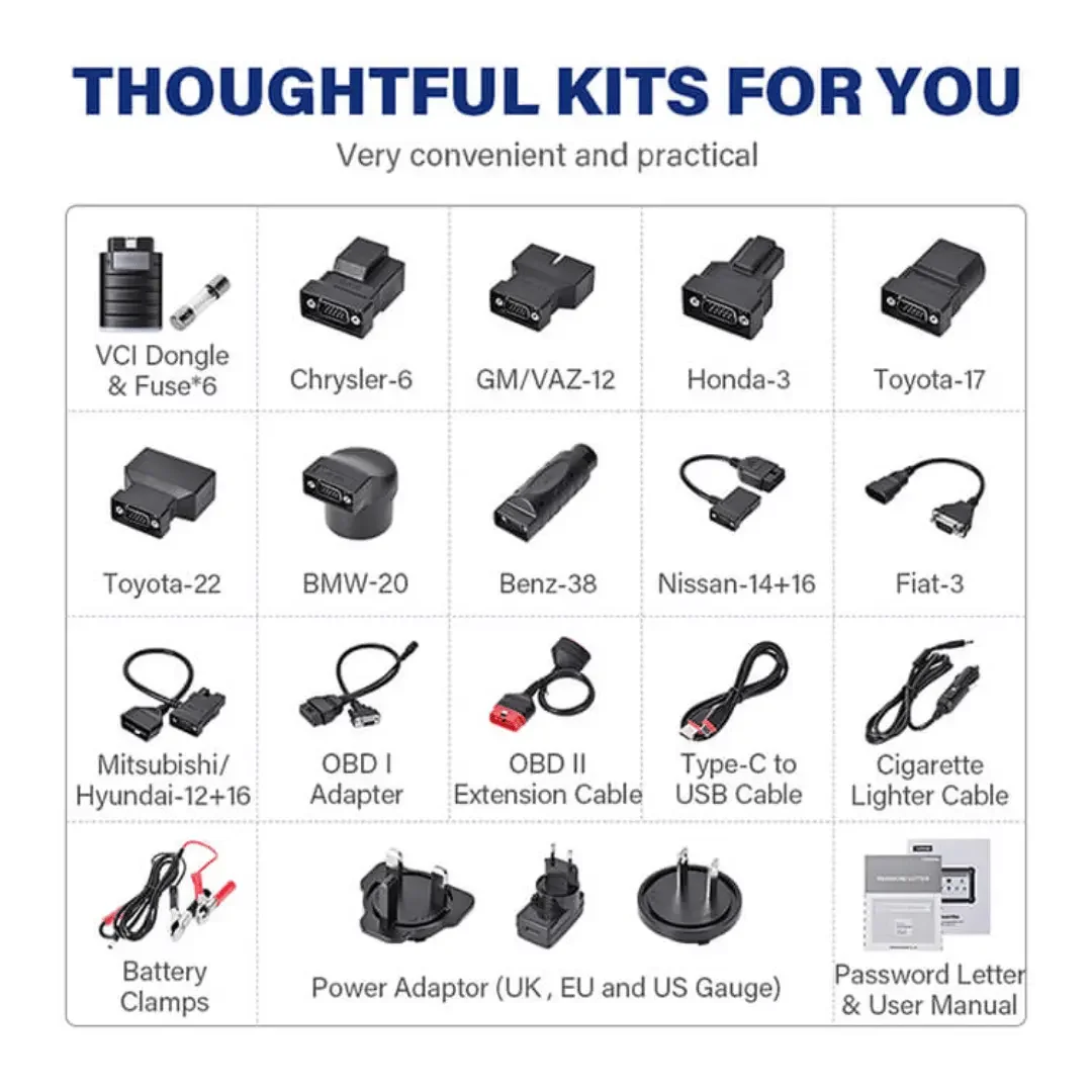 TOPDON USA Phoenix Plus Advanced Intelligent Diagnostic Scaner Tool - Image 12